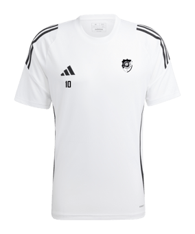 adidas Tiro 24 Trikot Weiss Schwarz