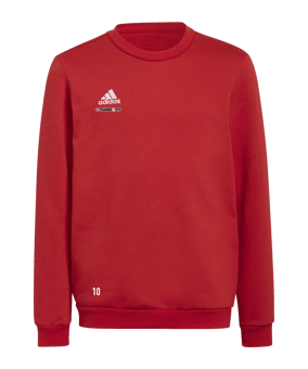 adidas Entrada 22 Sweatshirt Kids Rot