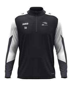 JAKO Dynamic Zip Top Sweatshirt Kids Schwarz F826