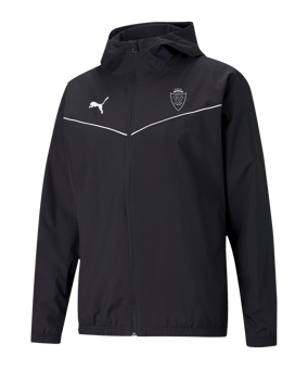 PUMA teamRISE Chaqueta All-Weather Negro  Blanco F03