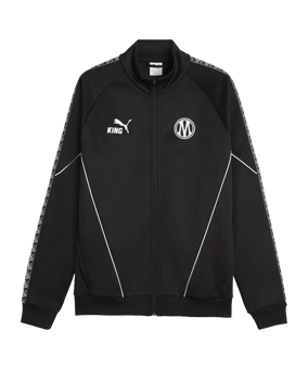 PUMA Olympique Marseille KING Anthem Jas Zwart K30 - zwart