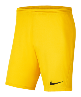 Nike Park III Short Kids Gelb F719