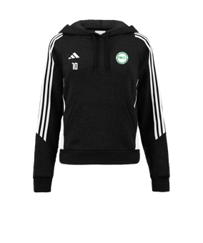 Sweat à capuche femme adidas Tiro 24 noir blanc 