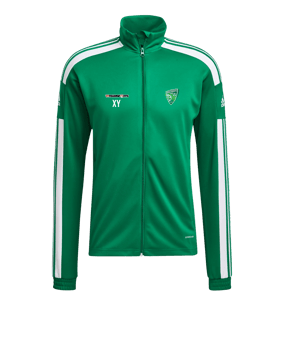 adidas Squadra 21 Trainingsjacke Grün Weiss