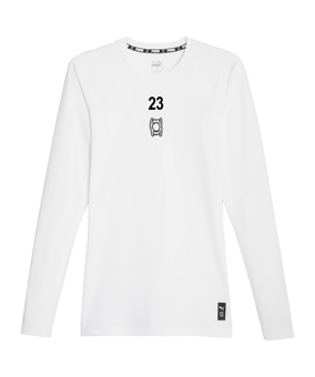 PUMA Hoops Team Sweatshirt Weiss F02
