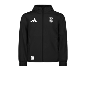 adidas Entrada 26 Regenjacke Kids Schwarz