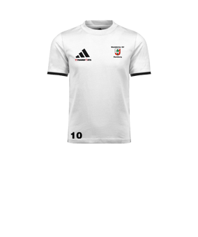 adidas Entrada 26 Trainingsshirt Kids Weiß