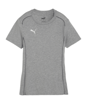 PUMA teamFINAL Casuals T-Shirt Damen Grau F33 - grau