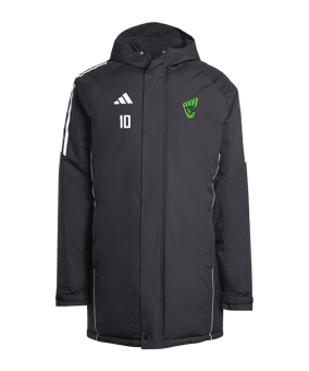 adidas Tiro 24 Winterjacke Schwarz Weiss