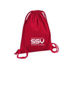 Merch Organic Premium Cotton Gymsack Classic Red