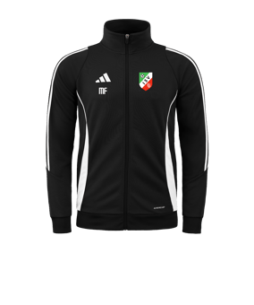 adidas Tiro 24 Trainingsjacke Schwarz Weiss