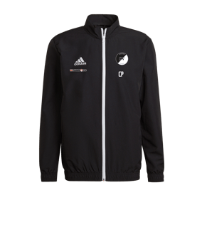 adidas Entrada 22 Präsentationsjacke Schwarz