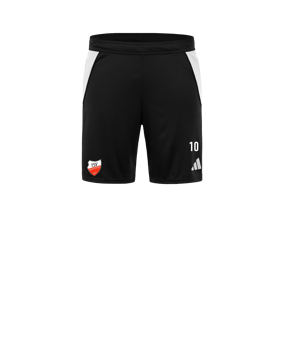 adidas Tiro 24 Trainingsshort Schwarz Weiss