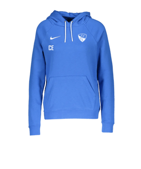Nike Park 20 Fleece Hoody Damen Blau Weiss F463