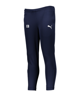 PUMA teamRISE Poly Trainingshose Kids Blau F06