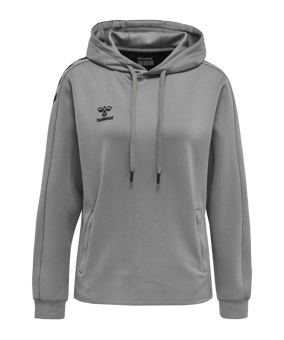 Hummel hmlCORE XK Poly Hoody Damen Grau F2006 - grau
