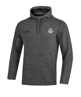 JAKO Premium Basic Kapuzensweatshirt Grau F21
