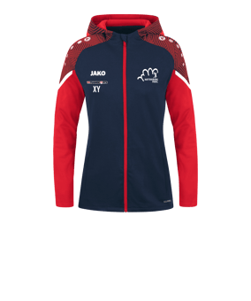 JAKO Performance Kapuzenjacke Damen Blau F909