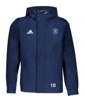 adidas Entrada 22 Allwetterjacke Blau