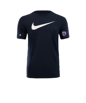 T-shirt Nike Park 20 Swoosh bleu F451 