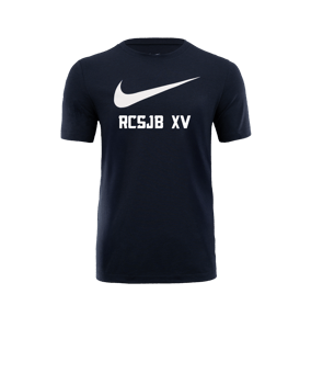 T-shirt Nike Park 20 Swoosh bleu F451 