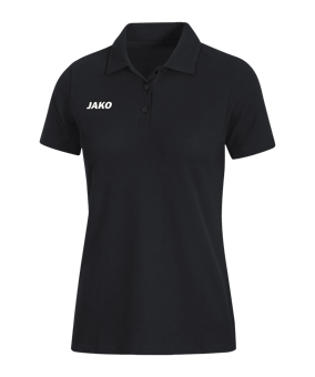 JAKO Base Poloshirt Damen Schwarz F08 - schwarz