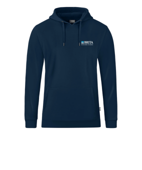 JAKO Organic Hoody Blau F900