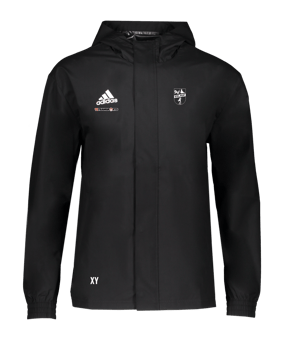 adidas Entrada 22 Allwetterjacke Schwarz