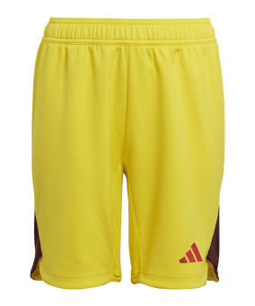 adidas Tiro 23 Pro Torwartshort Kids Gelb Rot - gelb