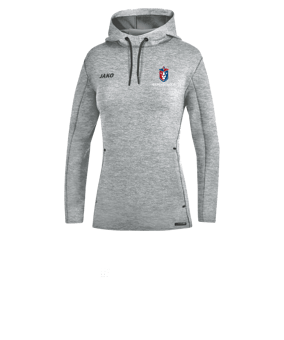 JAKO Premium Basic Hoody Damen Grau F40