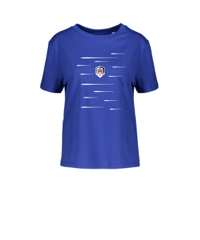 Merch Muser T-Shirt Women Worker Blue | #lines