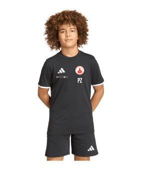 adidas Entrada 26 Trainingsshirt Kids Schwarz