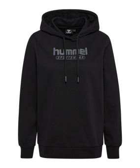Hummel Booster Hoody Damen Schwarz F2001 - schwarz