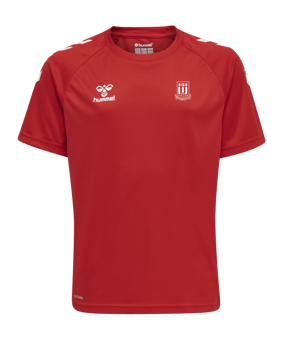 Hummel hmlCORE XK Poly T-Shirt Kids Rot F3062