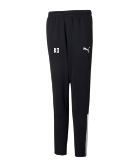 PUMA teamLIGA Trainingshose Kids Schwarz F03