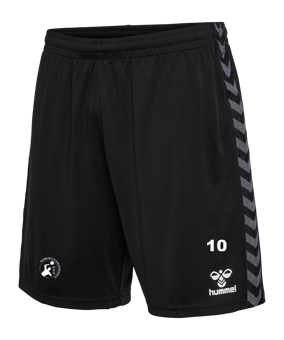 Hummel Authentic Poly Short Schwarz F2001