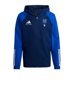 adidas Tiro 23 Competition Allwetterjacke Blau