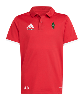 adidas Entrada 26 Polo Kids Rot