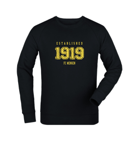 Merch Roller Sweatshirt Black | #established