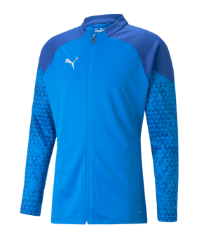PUMA teamCUP Trainingsjacke Blau F02 - blau