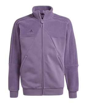 adidas Sportswear Hot TK Jacke Kids Lila - lila