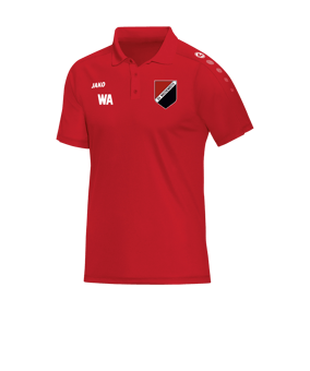JAKO Classico Poloshirt Rot F01