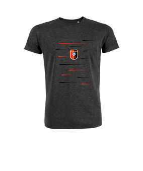 Merch Creator 2.0 T-Shirt Dark Heather Grey | #lines