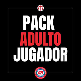 PACK JUGADOR ADULTO (las dos camisetas de juego las entrega el club).