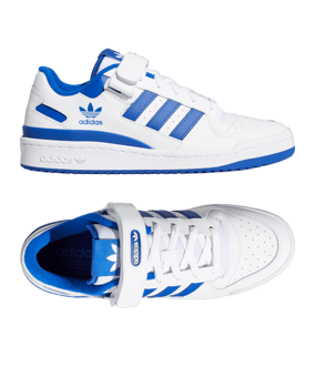 adidas Originals Forum Low Weiss Blau - weiss