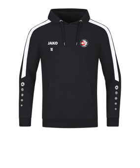 Sweat à capuche JAKO Power noir blanc F800 