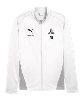 PUMA teamGOAL Trainingsjacke Weiss F04