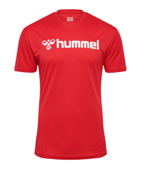 Hummel hmlLOGO T-Shirt Rot F3062 - rot
