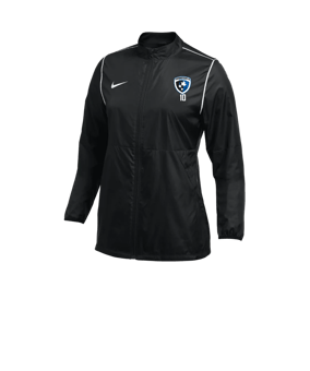 Veste de pluie Nike Repel Park 20 femmes noire blanche