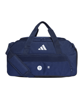 adidas Tiro League Duffel Bag Gr. S Blau Schwarz